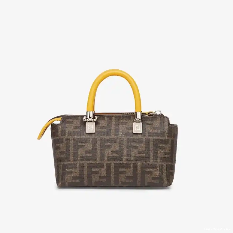 Affordable In Brown FF Motif Fendi Yellow Bag Fabric By Mini Way Pokmon Boston Dragon The 0608